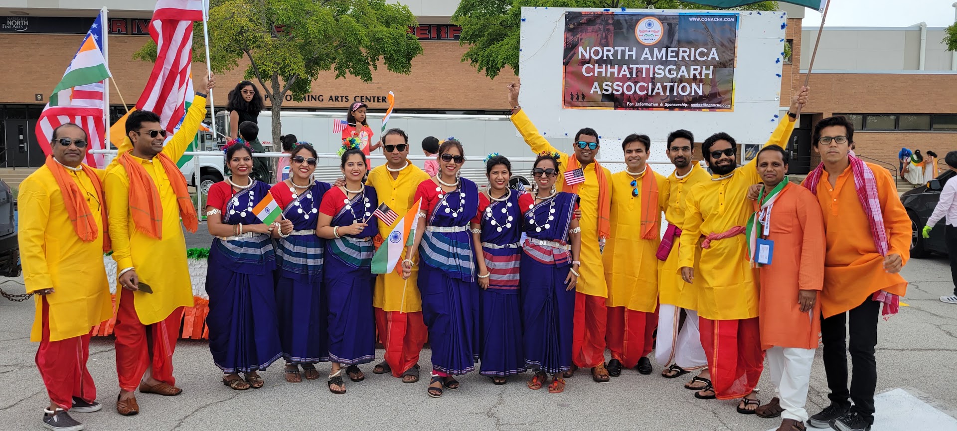NACHA group at the Naperville India Day parade